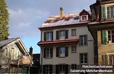 Sanierung Mehrfamilienhaus Reichenbachstrasse